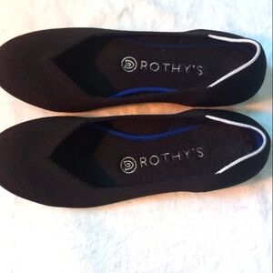 Rothy's RETIRED "WHITE HALO"  ROUND TOE FLATS